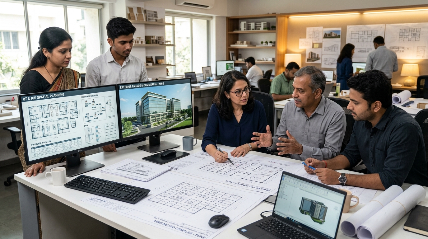 Hospital / Hotel / Commercial Planning & Designing
